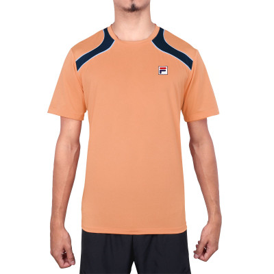 Camiseta Fila Australian Open 2 - Salmão e Marinho