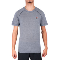 Camiseta Fila Tennis RIB - Azul Mescla