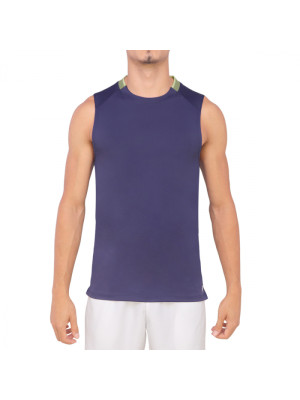 Camiseta Fila Sem Manga Match AO - Azul Carbono