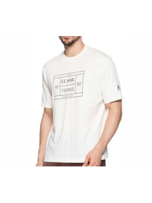 Camiseta Fila Comfort Tennis Union Classics I - Off White