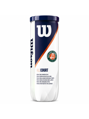 Bola de Tênis Wilson Roland Garros All Court - 3 Bolas