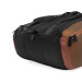 Raqueteira Wilson Super Tour Pro Staff V14 X15 - Preta e Marrom