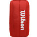Raqueteira Wilson Super Tour X9 - Vermelha e Branca
