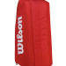 Raqueteira Wilson Super Tour X6 - Vermelha e Branca