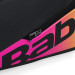 Raqueteira Babolat Pure Aero Rafa X12 Preta Amarela e Rosa