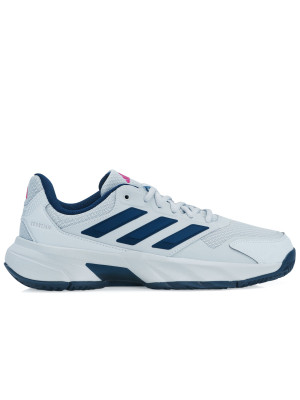 Tênis Adidas Courtjam Control 3 - Azul Claro e Marinho