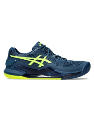 Tênis Asics Gel-Resolution 9 - Marinho e Verde