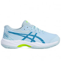 Tênis Asics Gel Game 9 Infantil GS - Branco Azul e Verde