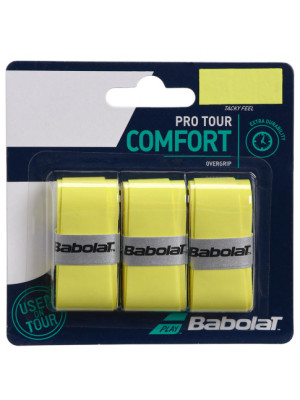 Overgrip Babolat ProTour Amarelo - 3Und