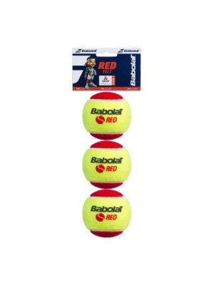 Bola de Tênis Babolat Red Felt Stage 3 - 3 Bolas