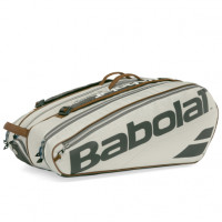 Raqueteira Babolat Pure Wimbledon 9R - Cinza e Marrom