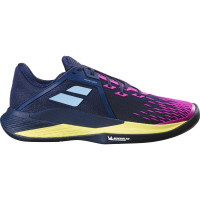 Tênis Babolat Propulse Fury 3 Clay  -  Preto Rosa e Azul