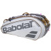 Raqueteira Babolat Pure Wimbledon 6R - Branca e Cinza