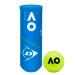 Bola de Tênis Dunlop Australian Open Pack com 3 Tubos