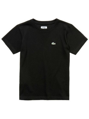 Camiseta Lacoste Infantil - Preta