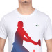 Boné e Camiseta Lacoste Sport Novak Djokovic TH7516 - Branca