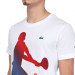 Boné e Camiseta Lacoste Sport Novak Djokovic TH7516 - Branca