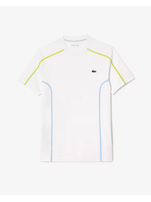 Camiseta Lacoste em Piqué Ultra Dry - Branca