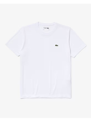 Camiseta Lacoste  Esportiva Ultra Dry - Branca