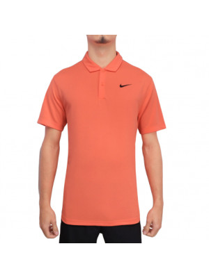 Camisa Polo Nike Court DF Solid  - Laranja