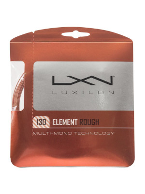 Set de Corda Luxilon Element Rough 17L 1.30mm - Marrom