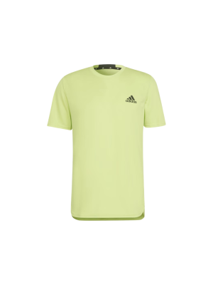 Camiseta Adidas Aearoready Designed for Movement - Verde Limão 