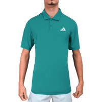 Camisa Polo Adidas Club 3 Stripes - Verde