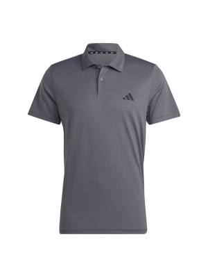 Camisa Polo Adidas Train Essentials - Cinza