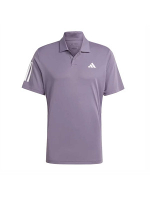 Camisa Polo Adidas Club Tennis 3 Stripes - Violeta