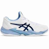 Tênis ASICS Masculino All Court FF 3 Novak Branco e Azul 