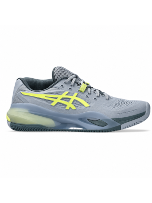Tênis ASICS Masculino All Court Gel Resolution X Azul e Verde 
