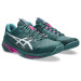 Tênis ASICS Masculino Clay Solution Speed FF 4 Preto e Verde Tênis ASICS Masculino Clay Solution Speed FF 4 Preto e Verde