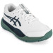 Tênis ASICS Gel Resolution X GS Infantil Clay Saibro - Branco e Marinho Tênis ASICS Gel Resolution X GS Infantil Clay Saibro - Branco e Marinho