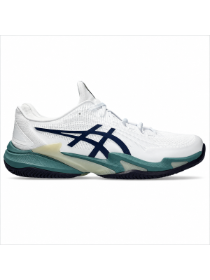 Tênis ASICS Masculino Clay Court FF 3 Branco e Verde