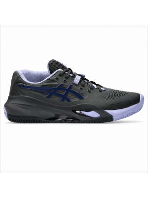 Tênis ASICS Masculino Clay Gel Resolution X Night Energy Grafite e Lilás