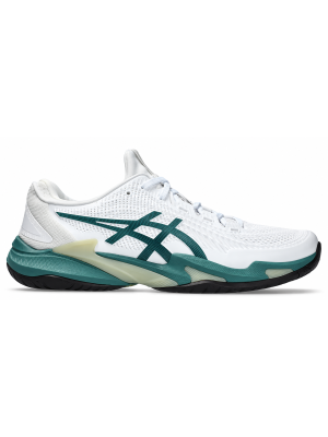 Tênis Asics Masculino All Court FF 3 Cinza Branco e Verde