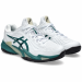 Tênis Asics Masculino All Court FF 3 Cinza Branco e Verde