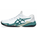 Tênis Asics Masculino All Court FF 3 Cinza Branco e Verde