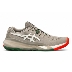 Tênis ASICS Masculino Clay Gel Resolution X Marrom