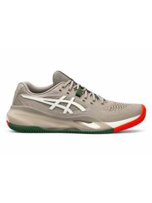 Tênis ASICS Masculino Clay Gel Resolution X Marrom