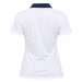 Camisa Polo Fila Fbox Tennis Basic II  Feminina - Branca e Marinho