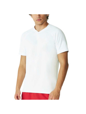 Camisa Polo Fila Raglan Court Ease - Branca