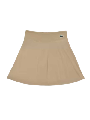 Saia Short Lacoste Tennis - Bege Saia Short Lacoste Tennis - Bege