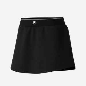 Saia Short Fila Motionflex F-Box - Preto/Cinza | Proteção UV 50+