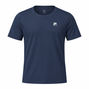 Camiseta Fila Tennis Basic II - Marinho Carbono