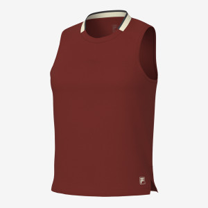Regata Fila Match Ao Feminina - Vermelho Ocre