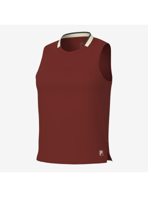 Regata Fila Match Ao Feminina - Vermelho Ocre