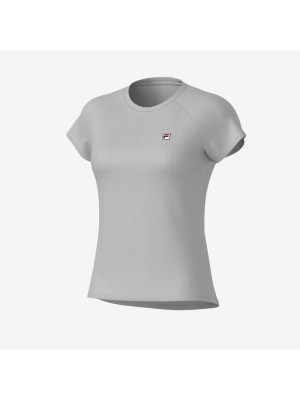 Camiseta Fila Tennis Basic - Cinza