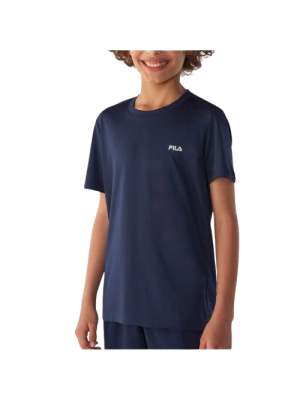Camiseta Fila Basic Sports Infantil - Marinho