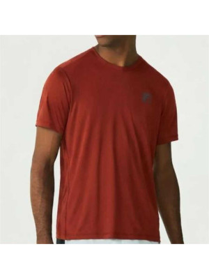 Camiseta Fila Reflective Core Run - Vermelho Ocre